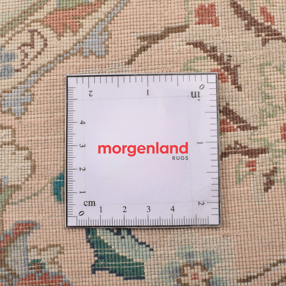 Tappeto Persero - Tabriz - Reale rotondo  - 200 x 200 cm - sabbia