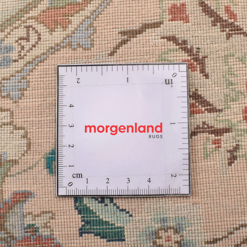 Tappeto Persero - Tabriz - Reale rotondo  - 200 x 200 cm - sabbia