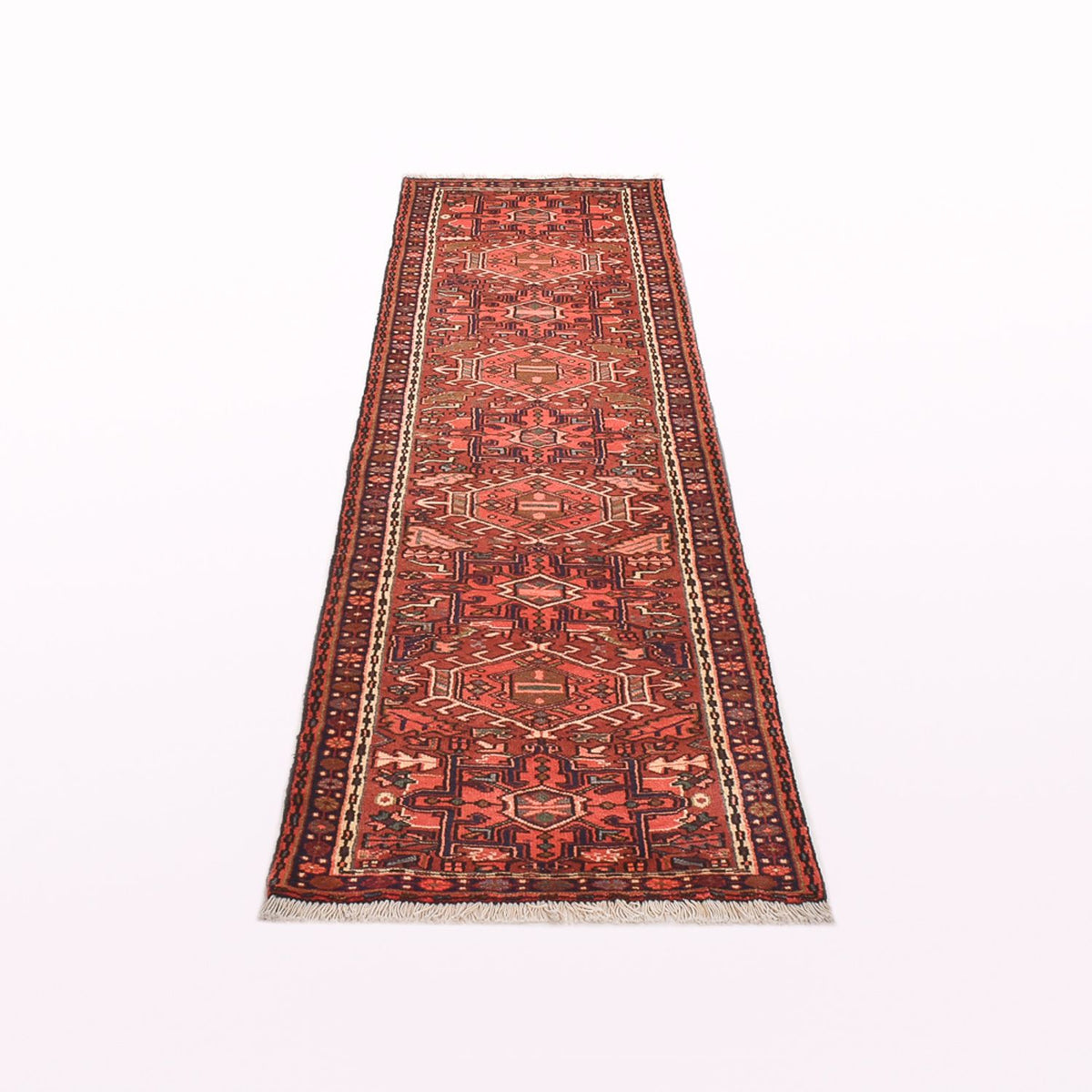 Tappeto corsia Tappeto Persero - Nomade - 281 x 78 cm - rosso chiaro