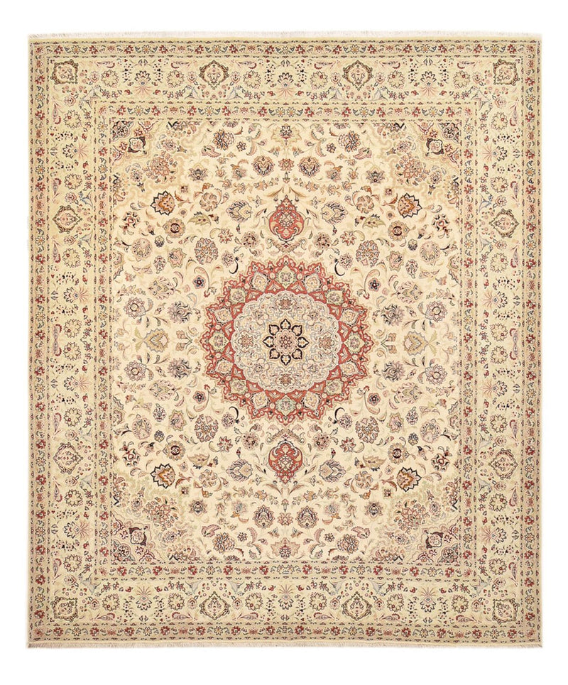 Tappeto Persero - Tabriz - Reale - 349 x 298 cm - beige