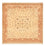 Tappeto Persero - Tabriz - Reale quadrato  - 207 x 202 cm - beige chiaro