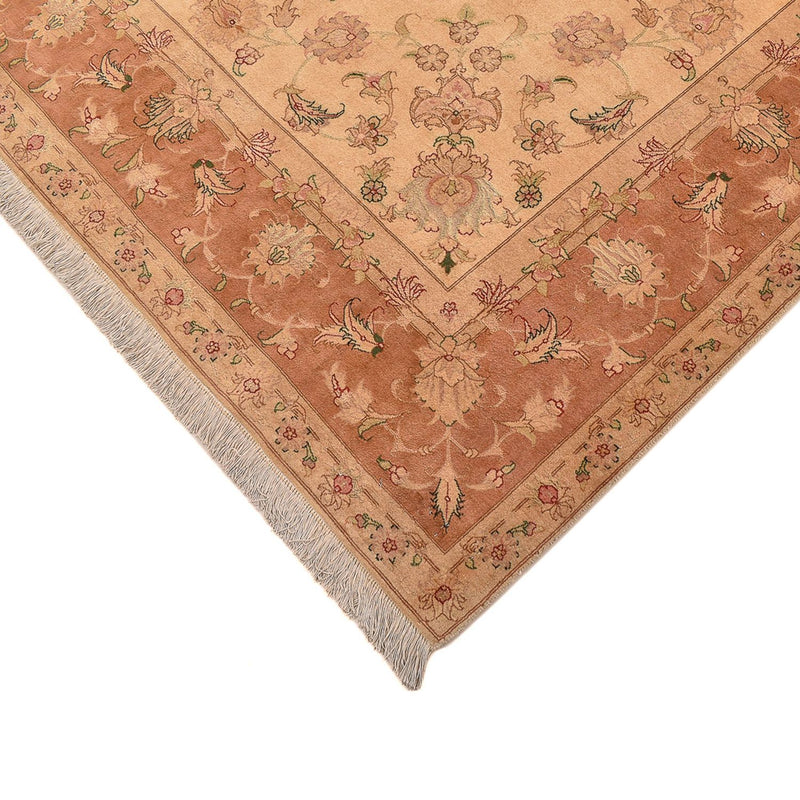 Tappeto Persero - Tabriz - Reale quadrato  - 207 x 202 cm - beige chiaro