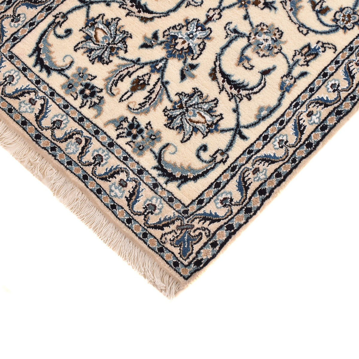 Tappeto corsia Tappeto Persero - Nain - Reale - 195 x 59 cm - crema