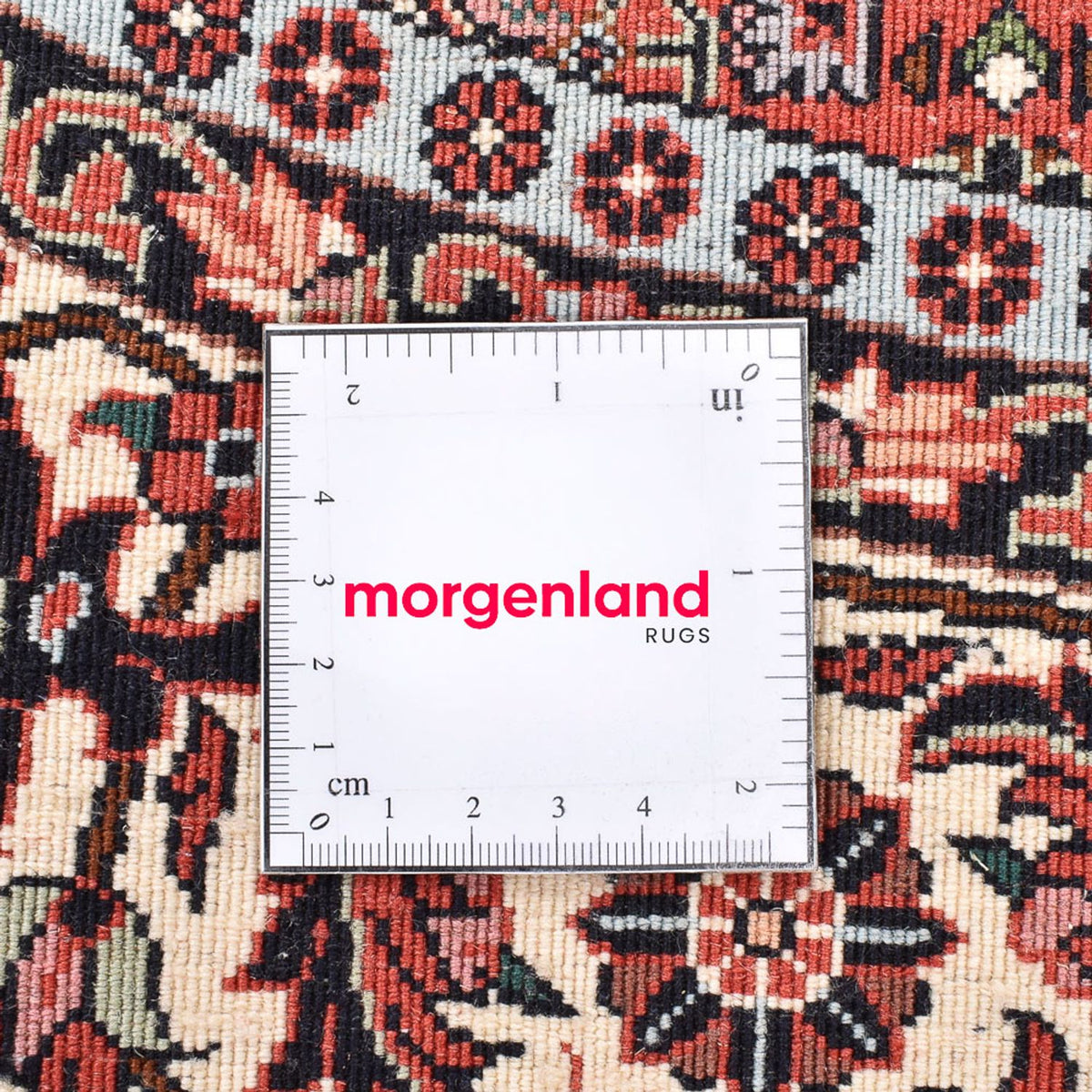 Tappeto Persero - Bidjar rotondo  - 155 x 155 cm - rosso chiaro