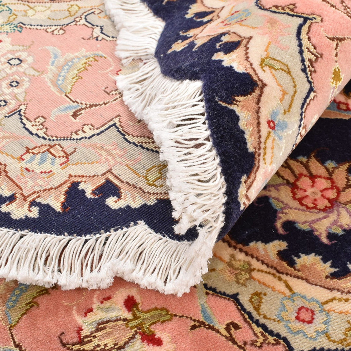 Tappeto Persero - Tabriz - Premio rotondo  - 150 x 150 cm - multicolore