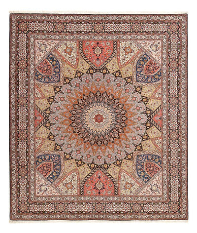Tabriz - 50 Raj Tappeto 253x302cm - Tappeto persiano