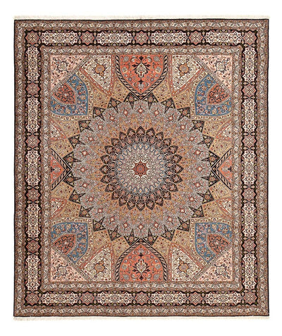 Tabriz - 50 Raj Tappeto 253x302cm - Tappeto persiano
