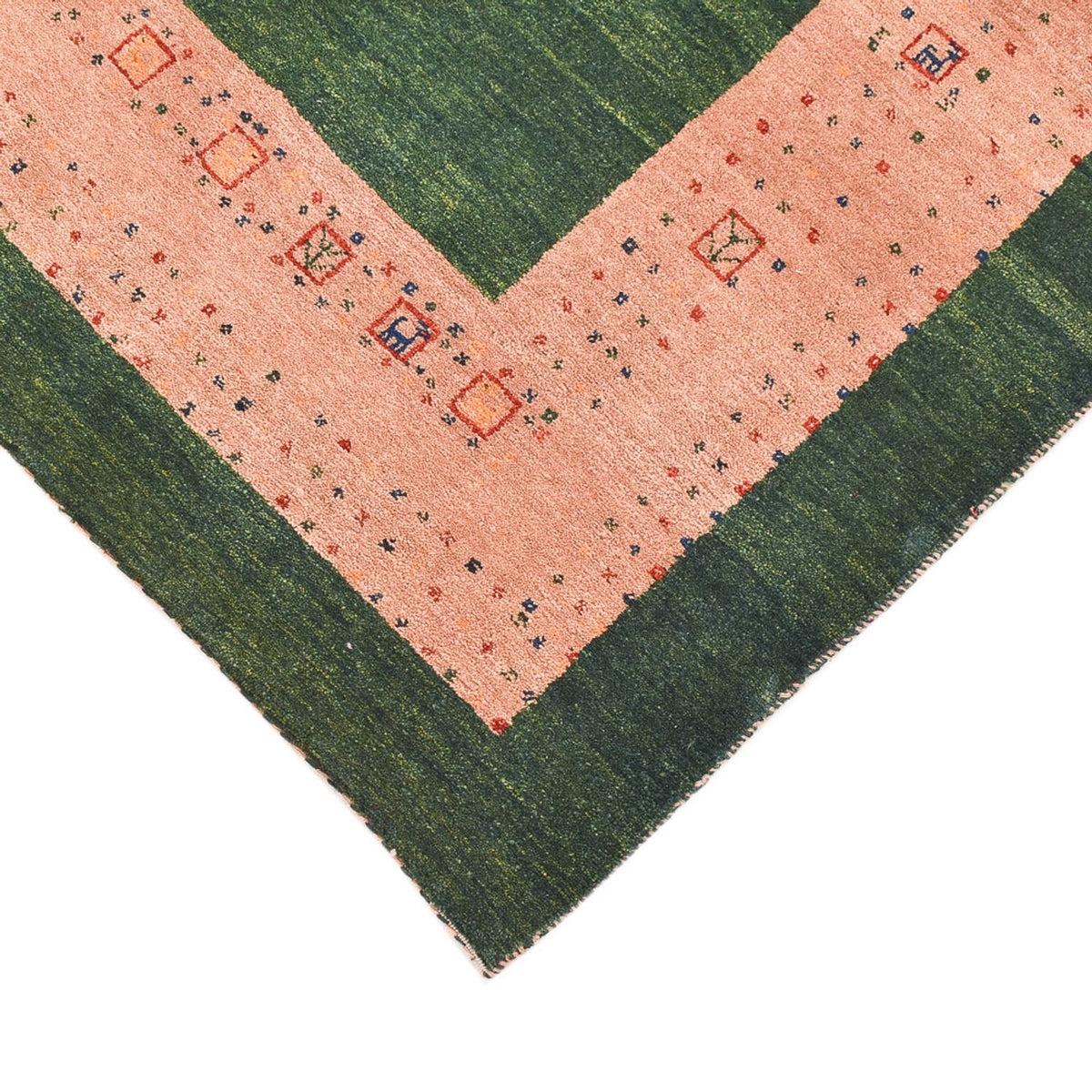 Tappeto Gabbeh - Loribaft Persero - 150 x 108 cm - multicolore