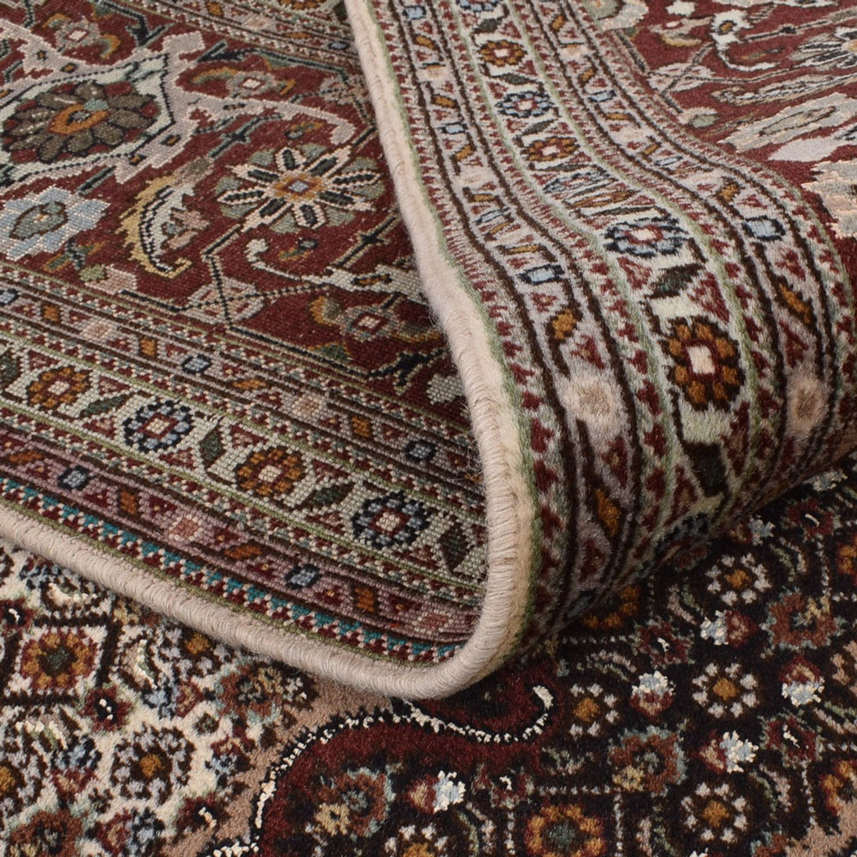 Tappeto Persero - Tabriz - Reale quadrato  - 252 x 247 cm - marrone