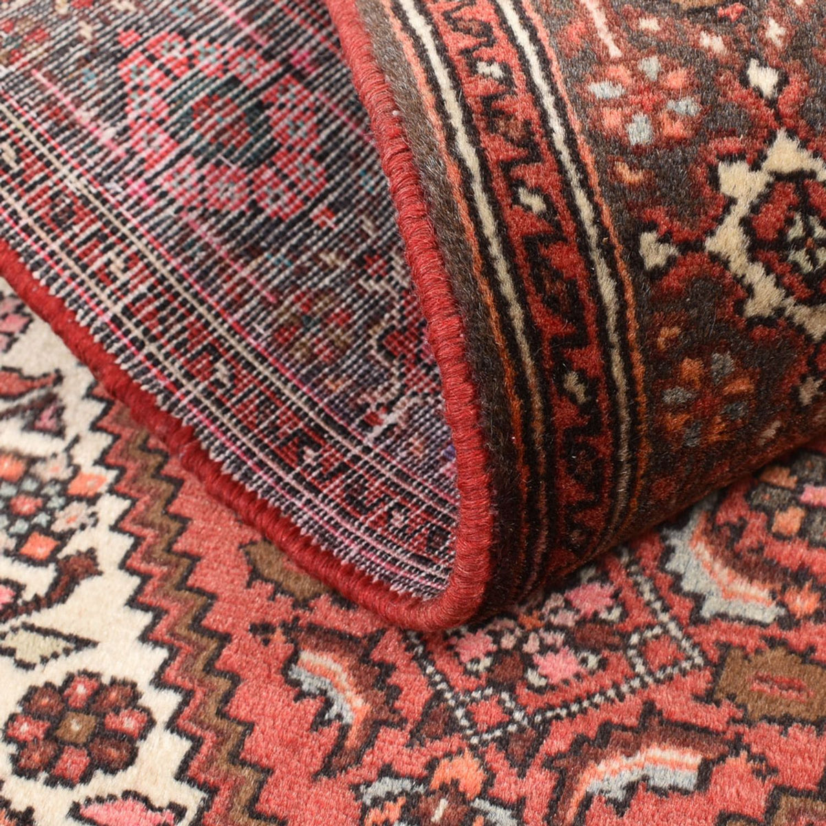 Tappeto Persero - Bidjar - 138 x 86 cm - rosso chiaro