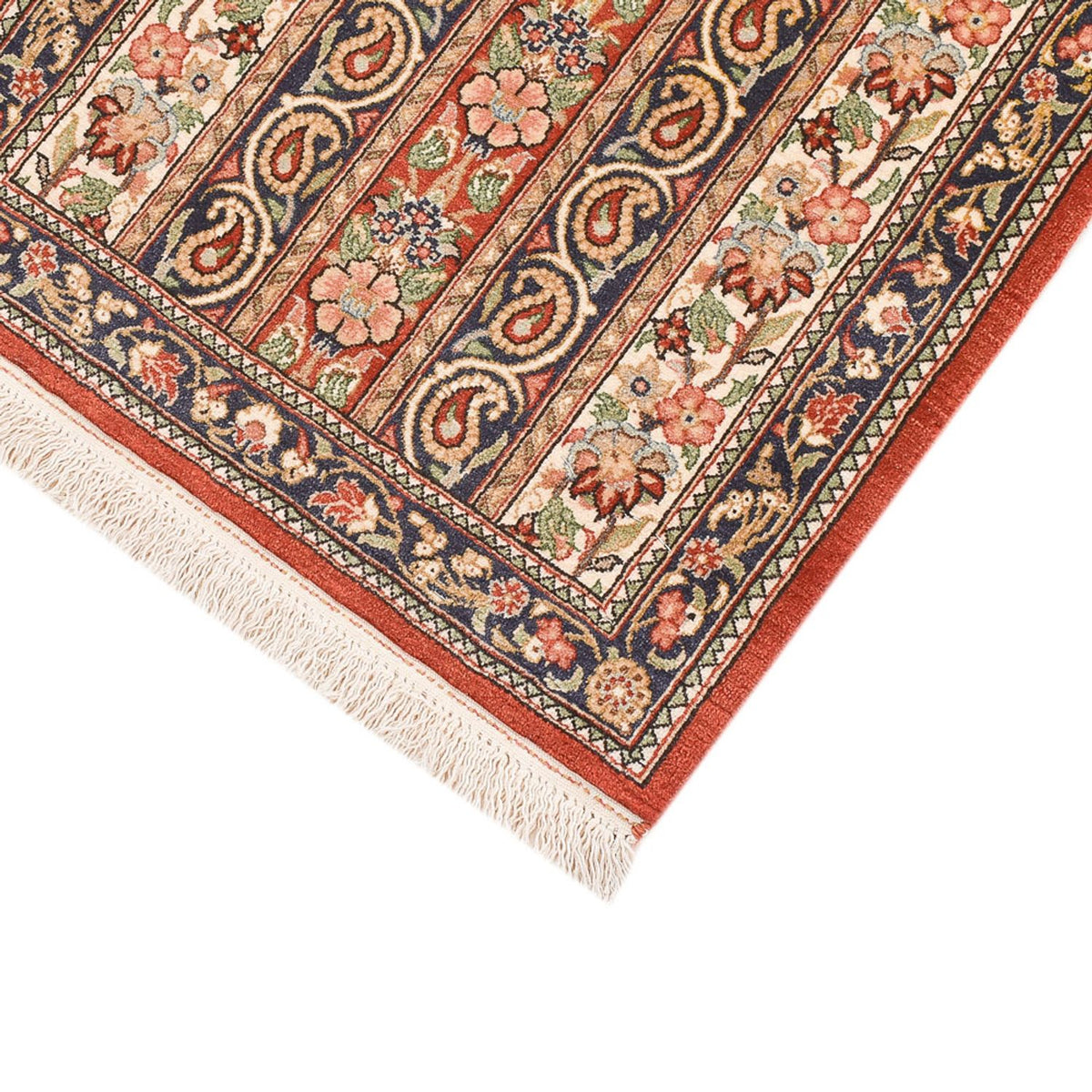 Tappeto corsia Tappeto Persero - Ghom - Reale - 156 x 51 cm - beige chiaro