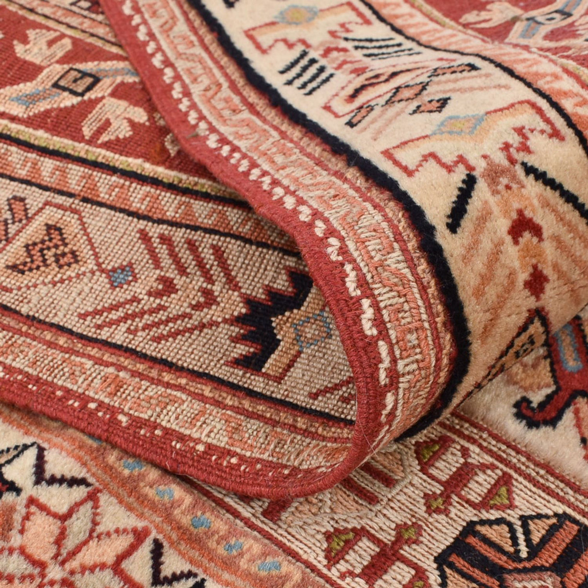 Tappeto Kelim - Orientale - 195 x 135 cm - rosso chiaro