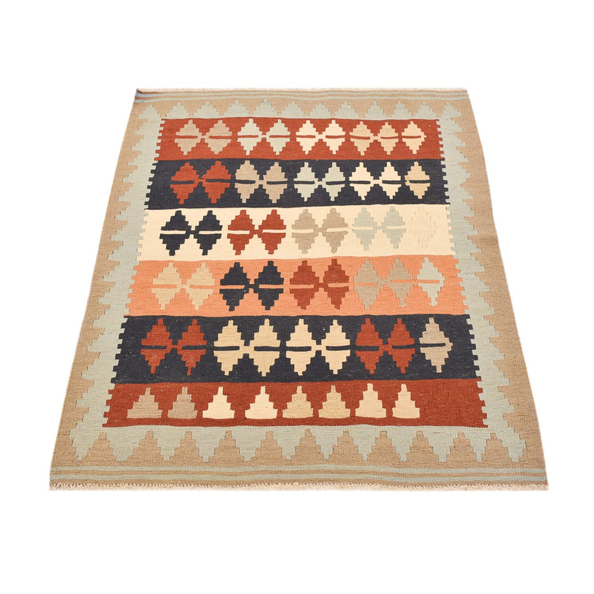 Tappeto Kelim - Orientale - 147 x 100 cm - multicolore