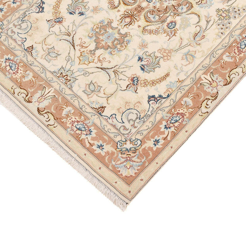 Tappeto corsia Tappeto Persero - Tabriz - Reale - 372 x 87 cm - beige