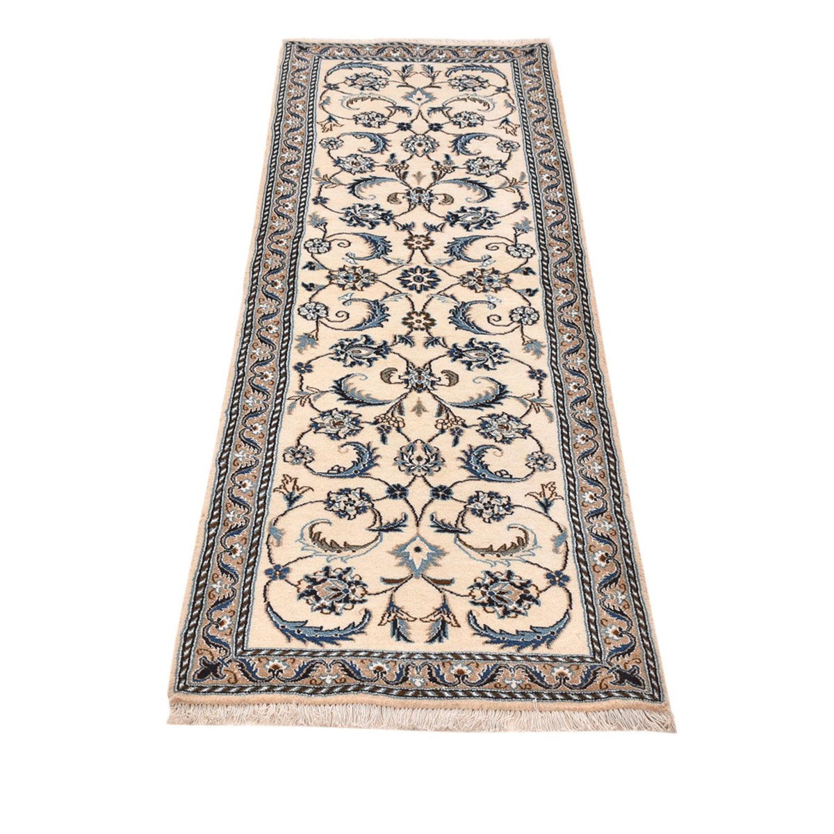 Tappeto corsia Tappeto Persero - Nain - Reale - 200 x 60 cm - crema