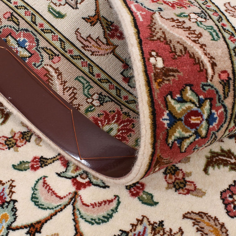 Tappeto corsia Tappeto Persero - Tabriz - Reale - 301 x 68 cm - beige