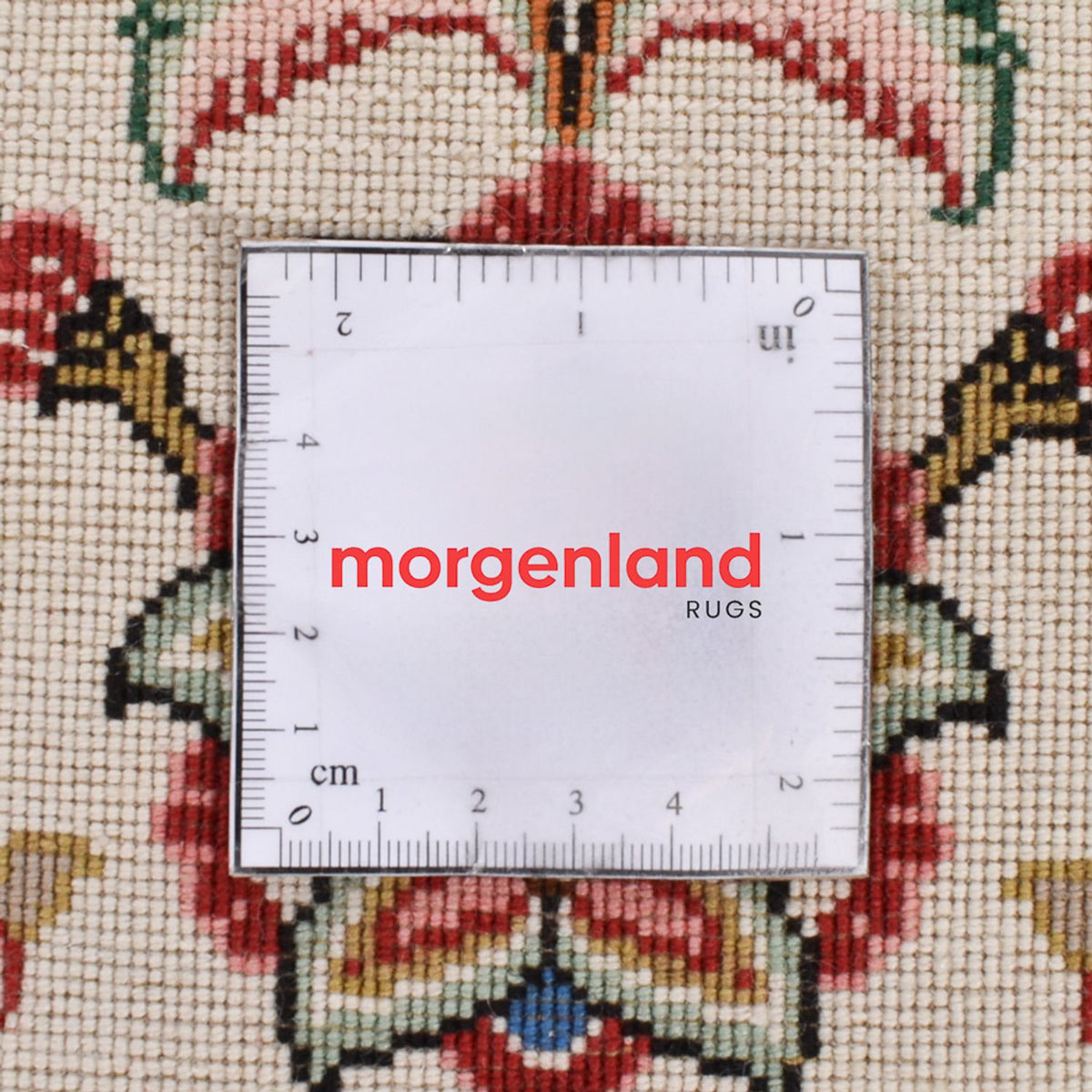 Tappeto corsia Tappeto Persero - Tabriz - Reale - 301 x 68 cm - beige