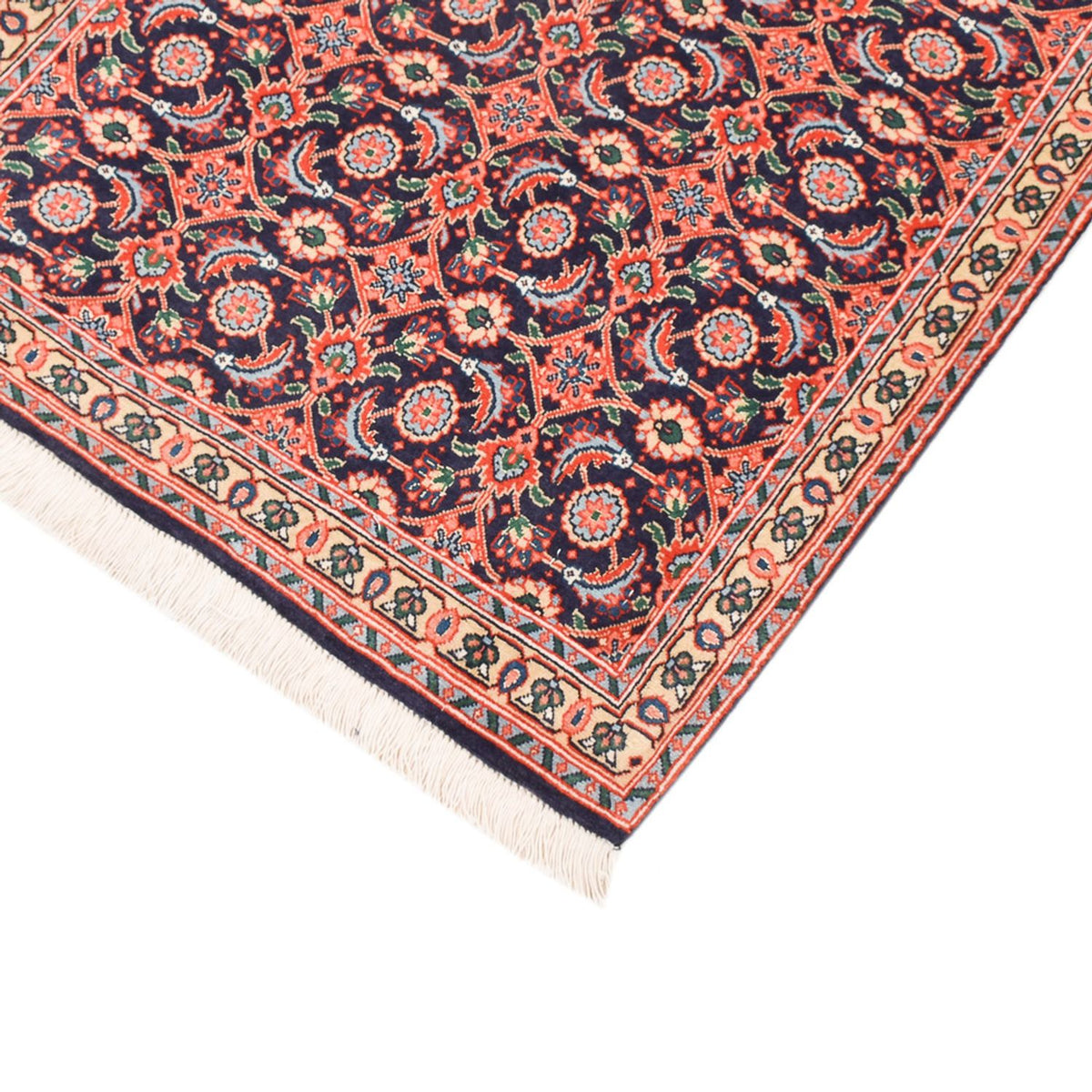 Tappeto corsia Tappeto Persero - Tabriz - Reale - 190 x 64 cm - ruggine