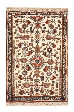 Tappeto Gabbeh - Kashkuli Persero - 60 x 40 cm - beige