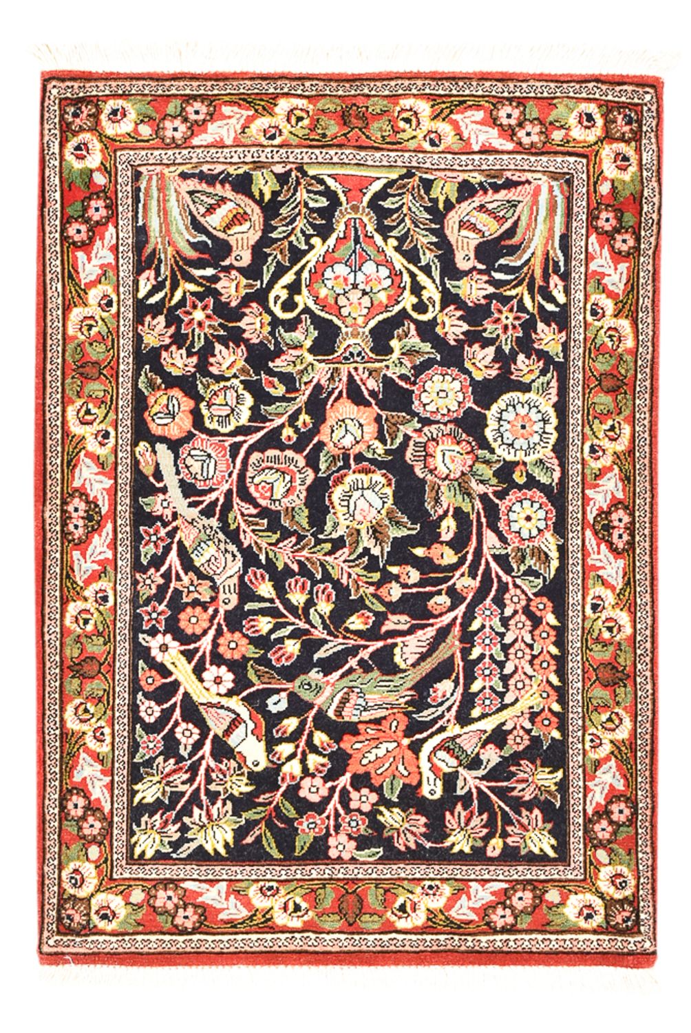 Tappeto Persero - Ghom - 81 x 57 cm - multicolore