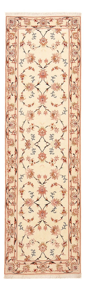Tappeto corsia Tappeto Persero - Tabriz - Reale - 262 x 77 cm - beige