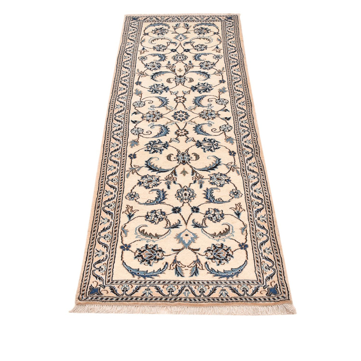 Tappeto corsia Tappeto Persero - Nain - Reale - 202 x 60 cm - crema