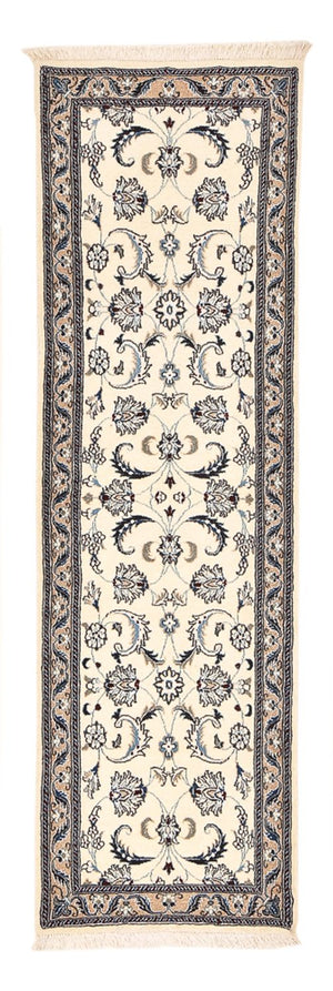 Tappeto corsia Tappeto Persero - Nain - Reale - 202 x 58 cm - crema