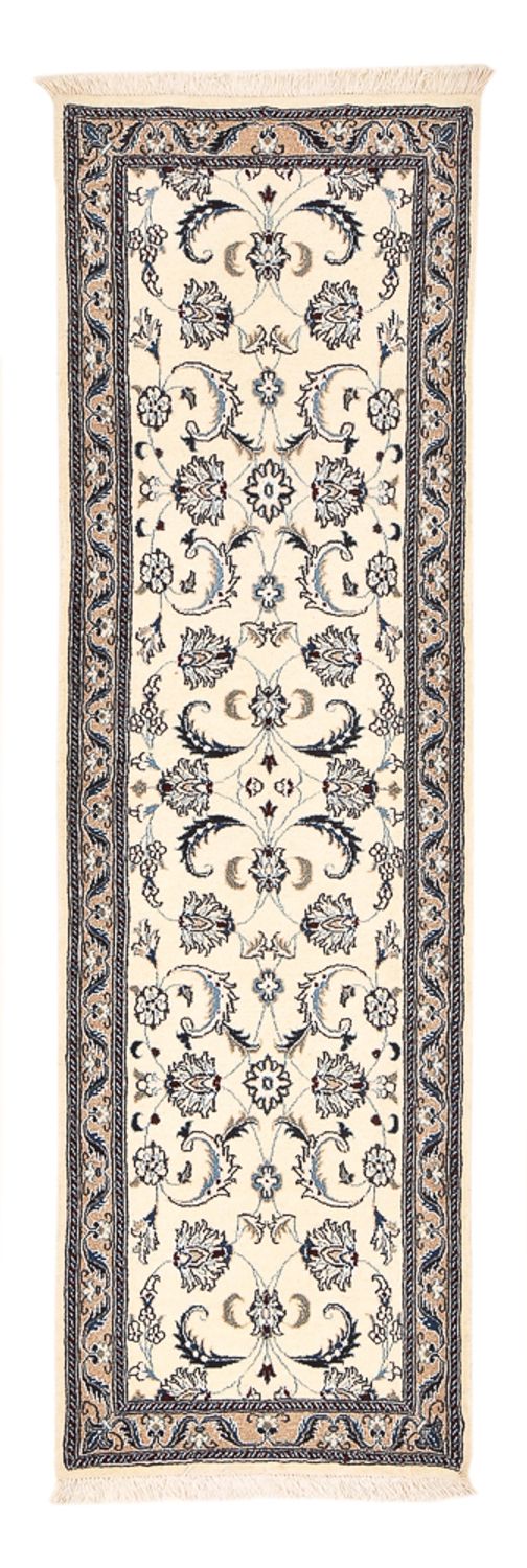 Tappeto corsia Tappeto Persero - Nain - Reale - 202 x 58 cm - crema
