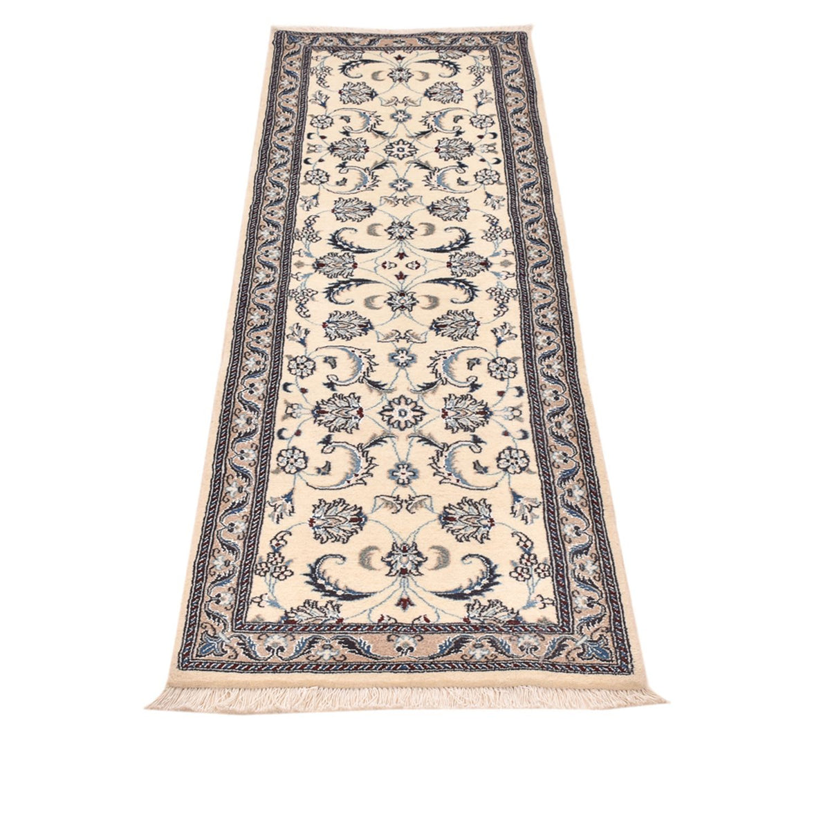 Tappeto corsia Tappeto Persero - Nain - Reale - 202 x 58 cm - crema