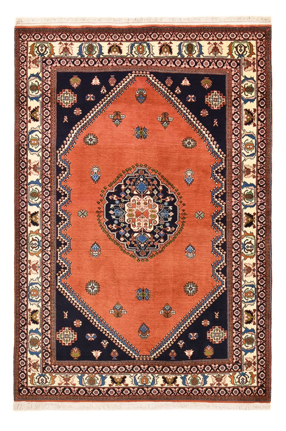 Tappeto Gabbeh - Kashkuli Persero - 255 x 163 cm - rosso