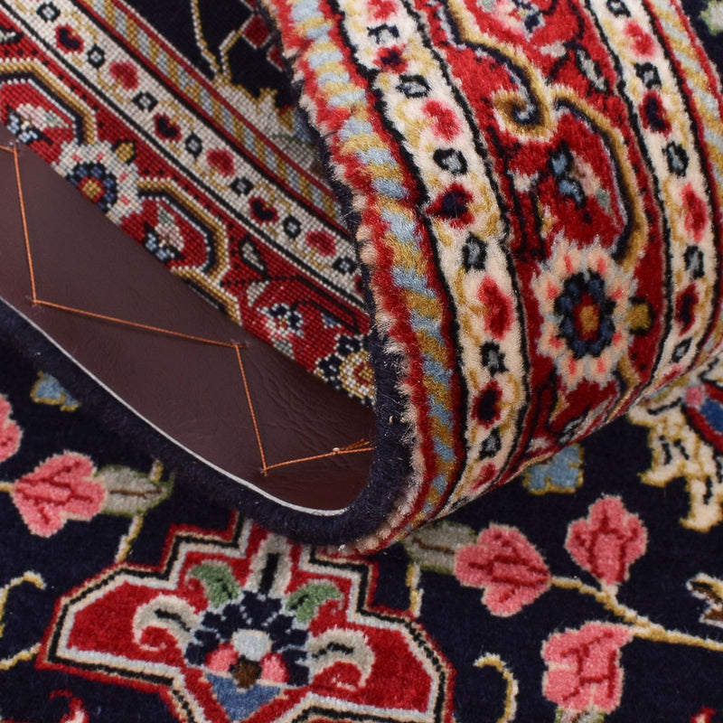 Tappeto corsia Tappeto Persero - Ghom - Reale - 182 x 55 cm - blu scuro