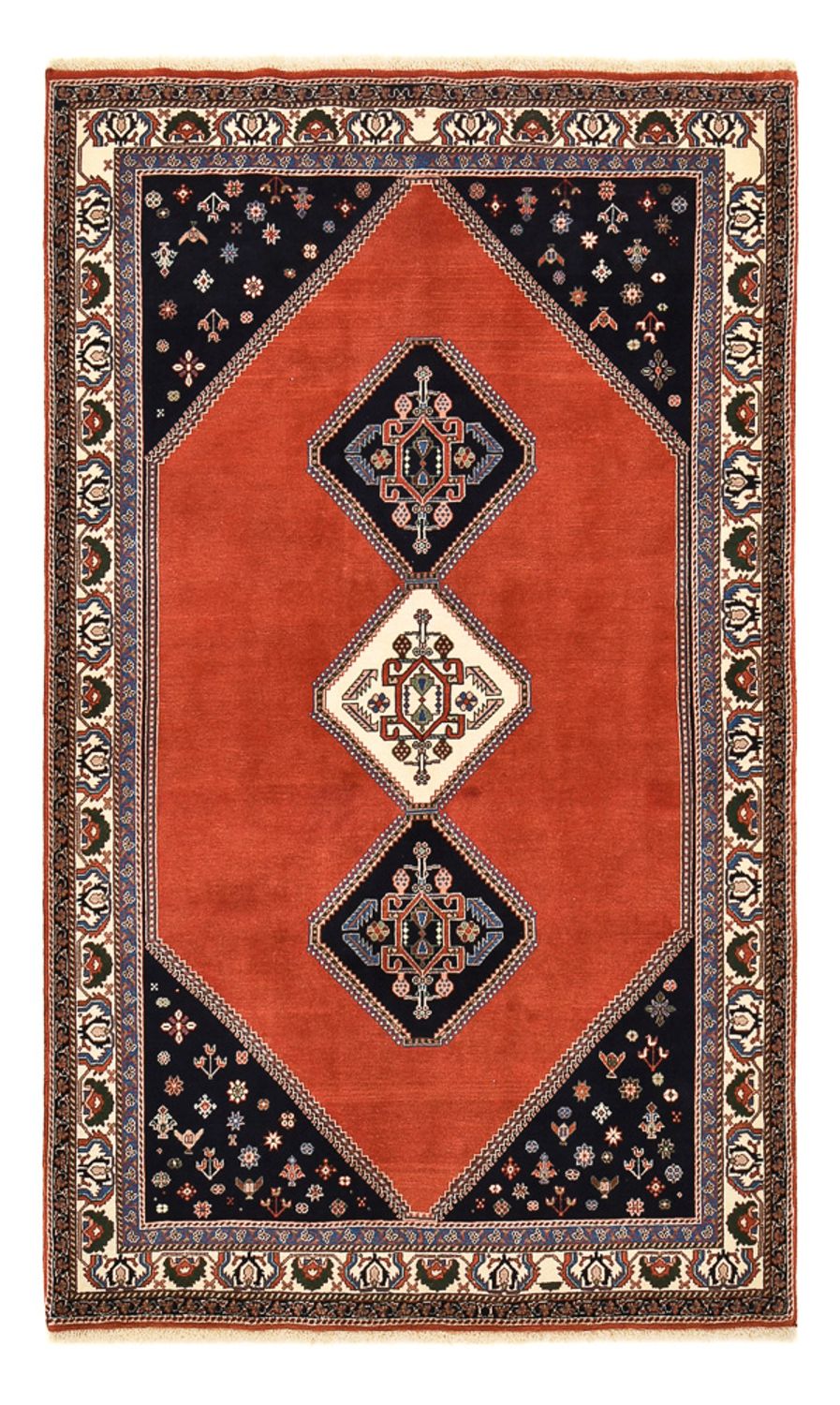 Tappeto Gabbeh - Kashkuli Persero - 228 x 139 cm - rosso
