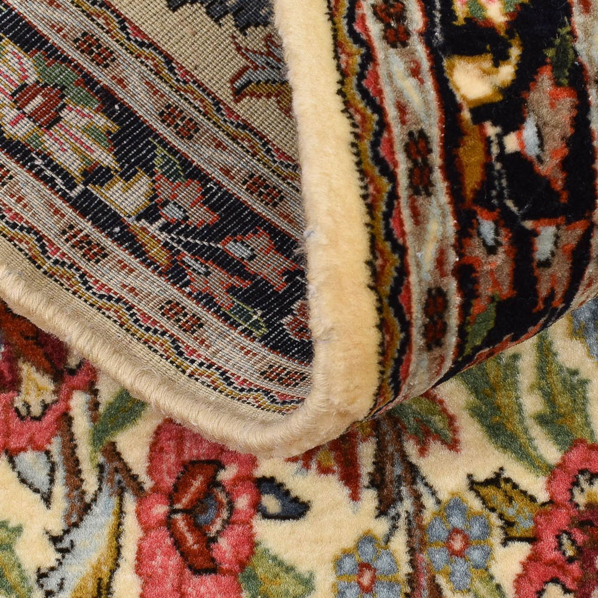 Tappeto corsia Tappeto Persero - Ghom - Reale - 204 x 57 cm - beige