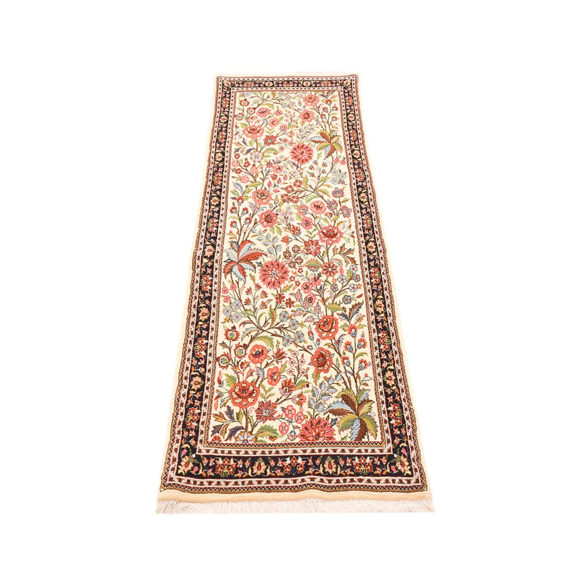 Tappeto corsia Tappeto Persero - Ghom - Reale - 204 x 57 cm - beige