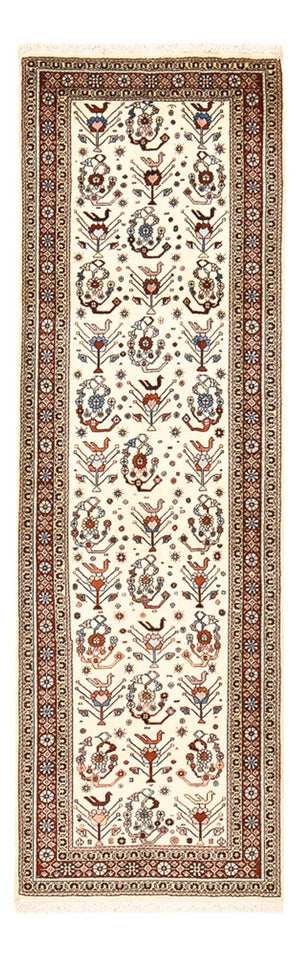Tappeto corsia Tappeto Gabbeh - Kashkuli Persero - 213 x 65 cm - beige