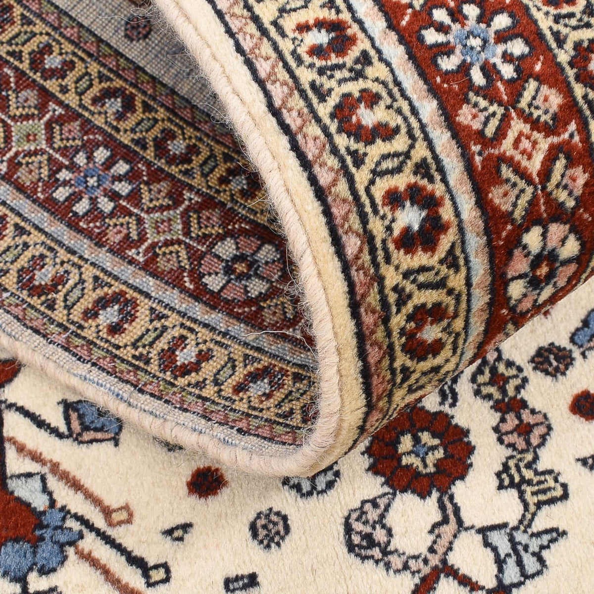 Tappeto corsia Tappeto Gabbeh - Kashkuli Persero - 213 x 65 cm - beige