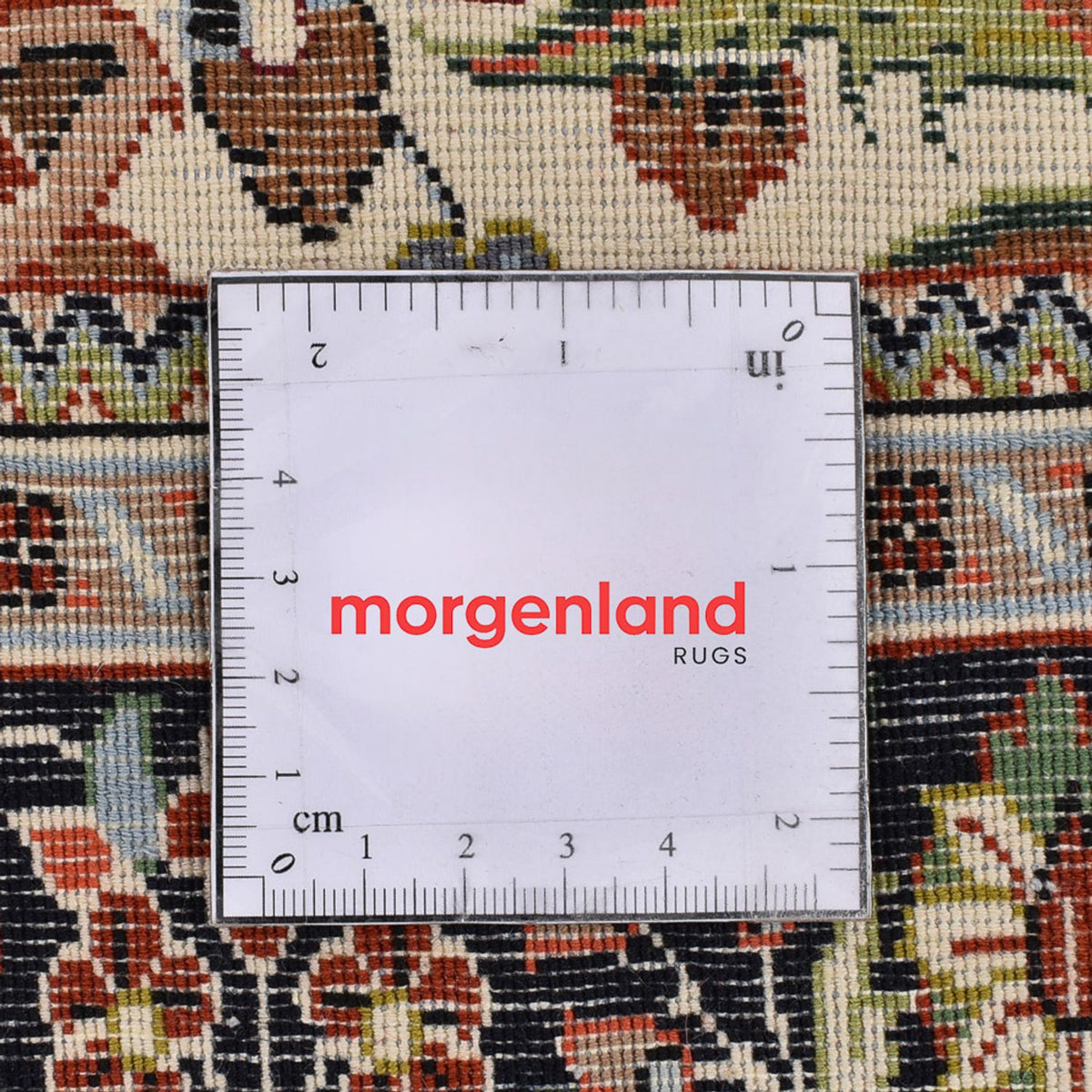 Tappeto corsia Tappeto Persero - Ghom - Reale - 203 x 63 cm - beige chiaro