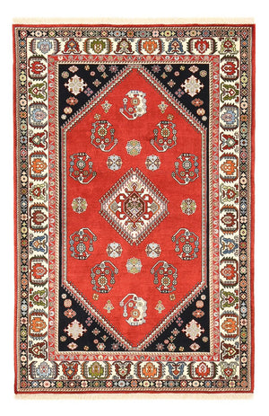 Tappeto Gabbeh - Kashkuli Persero - 203 x 124 cm - rosso