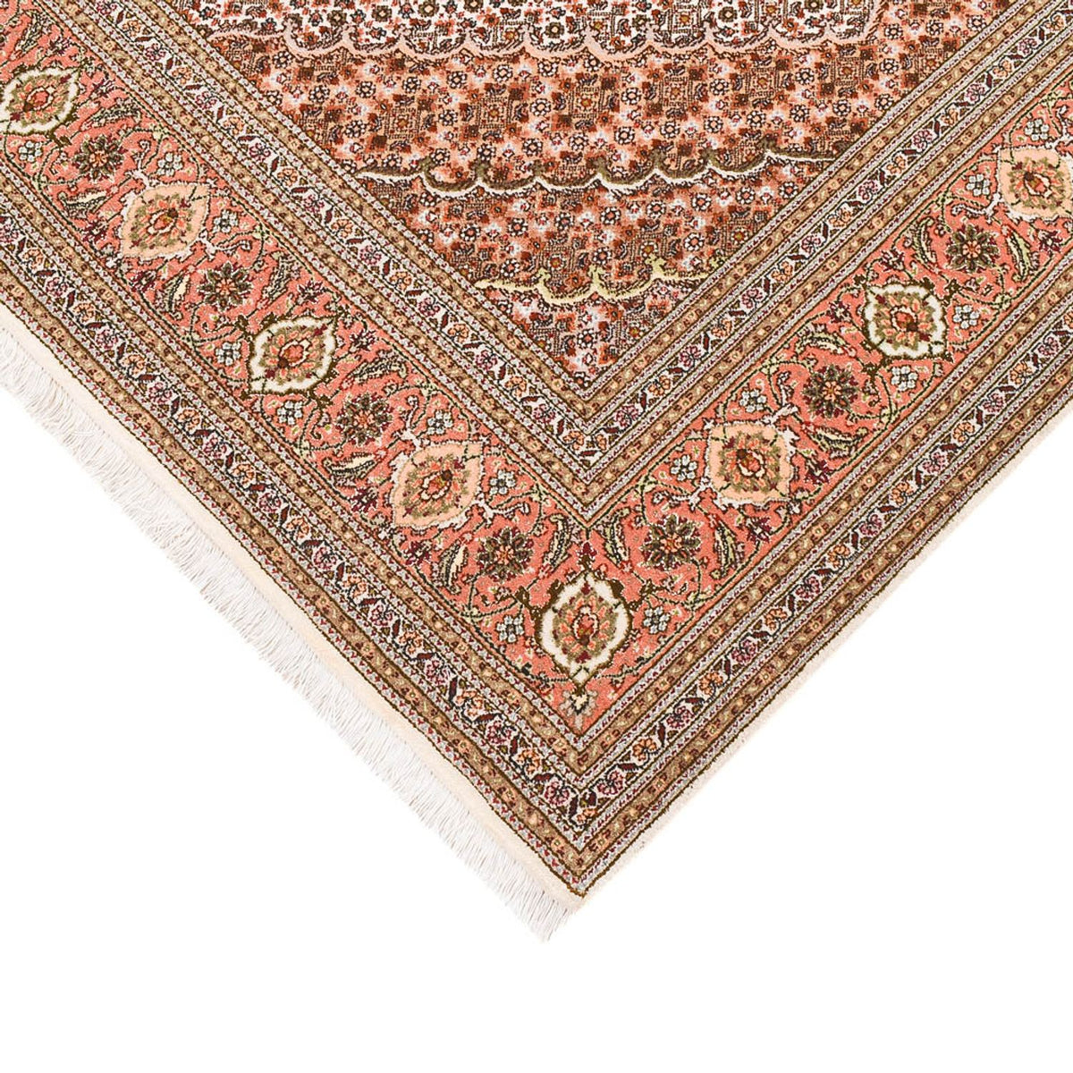 Tappeto Persero - Tabriz - Reale - 210 x 151 cm - ruggine