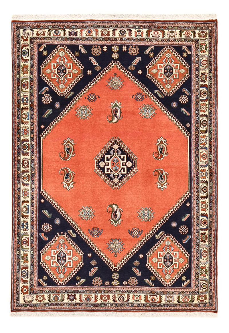 Tappeto Gabbeh - Kashkuli Persero - 245 x 168 cm - rosso chiaro