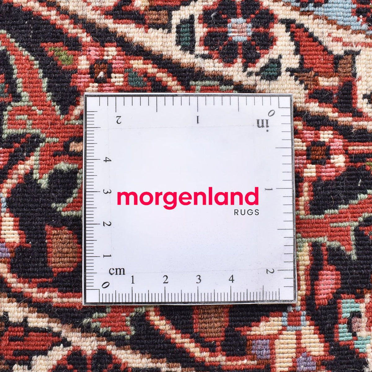 Tappeto Persero - Bidjar rotondo - 150 x 150 cm - rosso chiaro