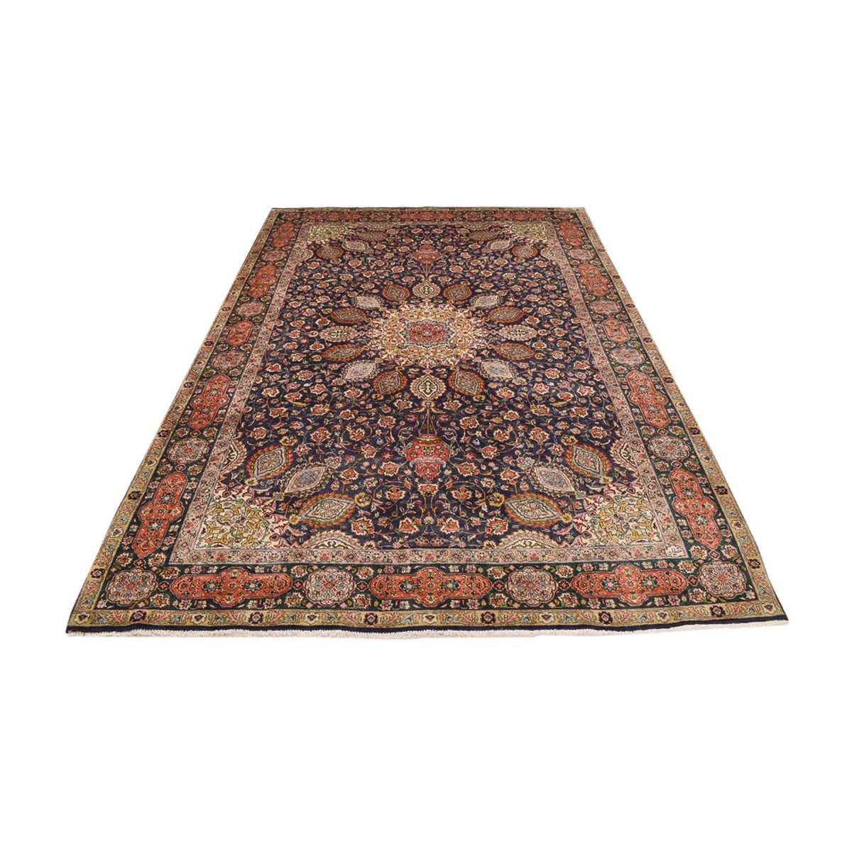 Tappeto Persero - Tabriz - Reale - 300 x 196 cm - ruggine