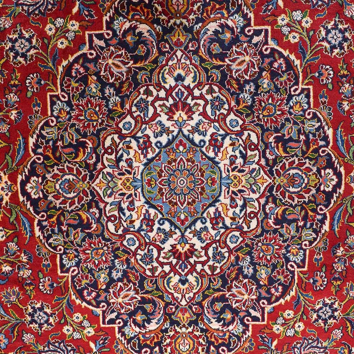 Tappeto Persero - Keshan - Reale - 452 x 300 cm - rosso