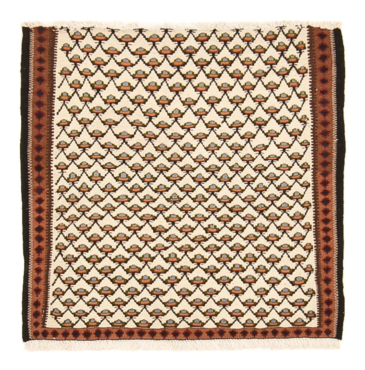 Tappeto Kelim - Orientale - 88 x 85 cm - crema