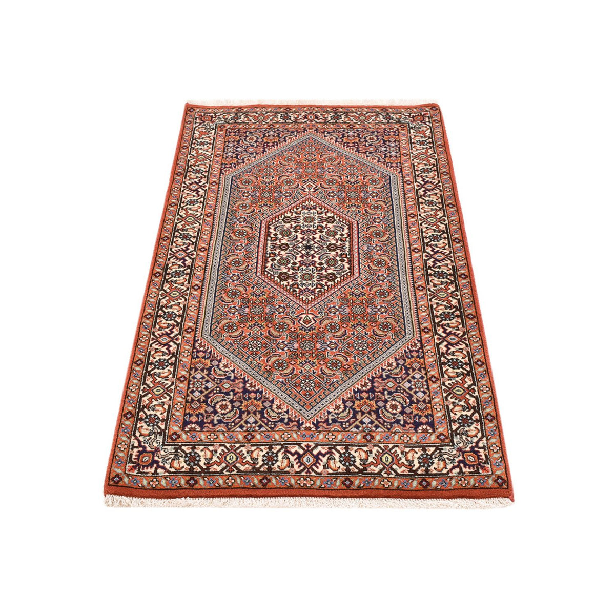 Tappeto Persero - Bidjar - 145 x 78 cm - rosso bordeaux