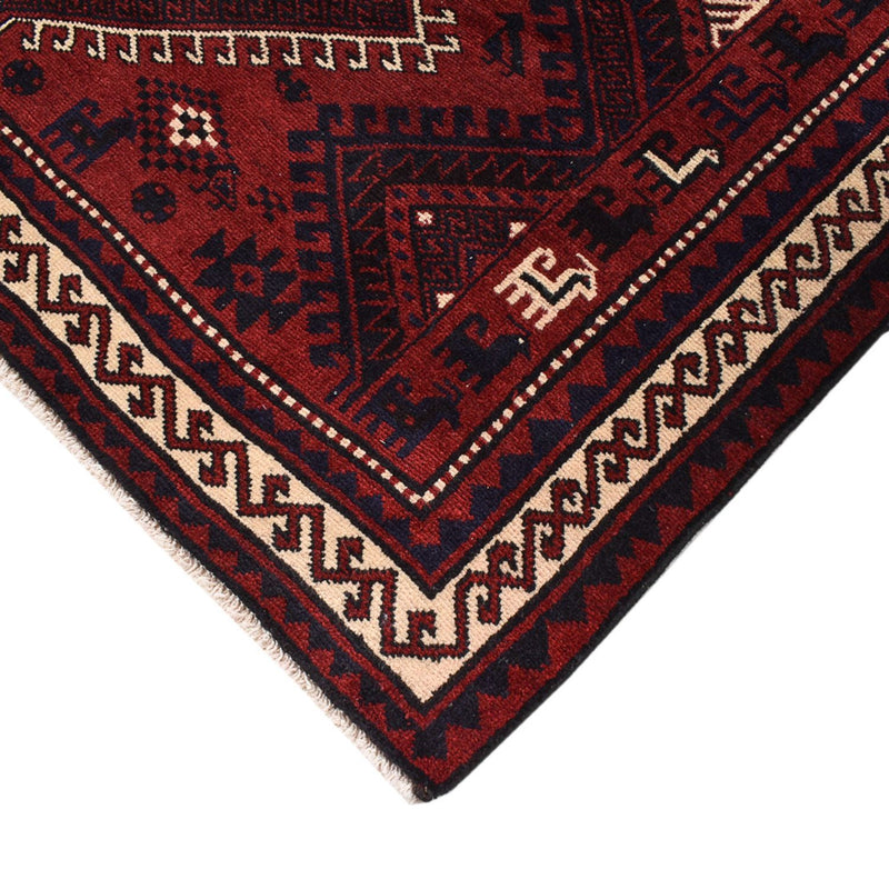 Tappeto Persero - Nomade - 260 x 217 cm - rosso bordeaux