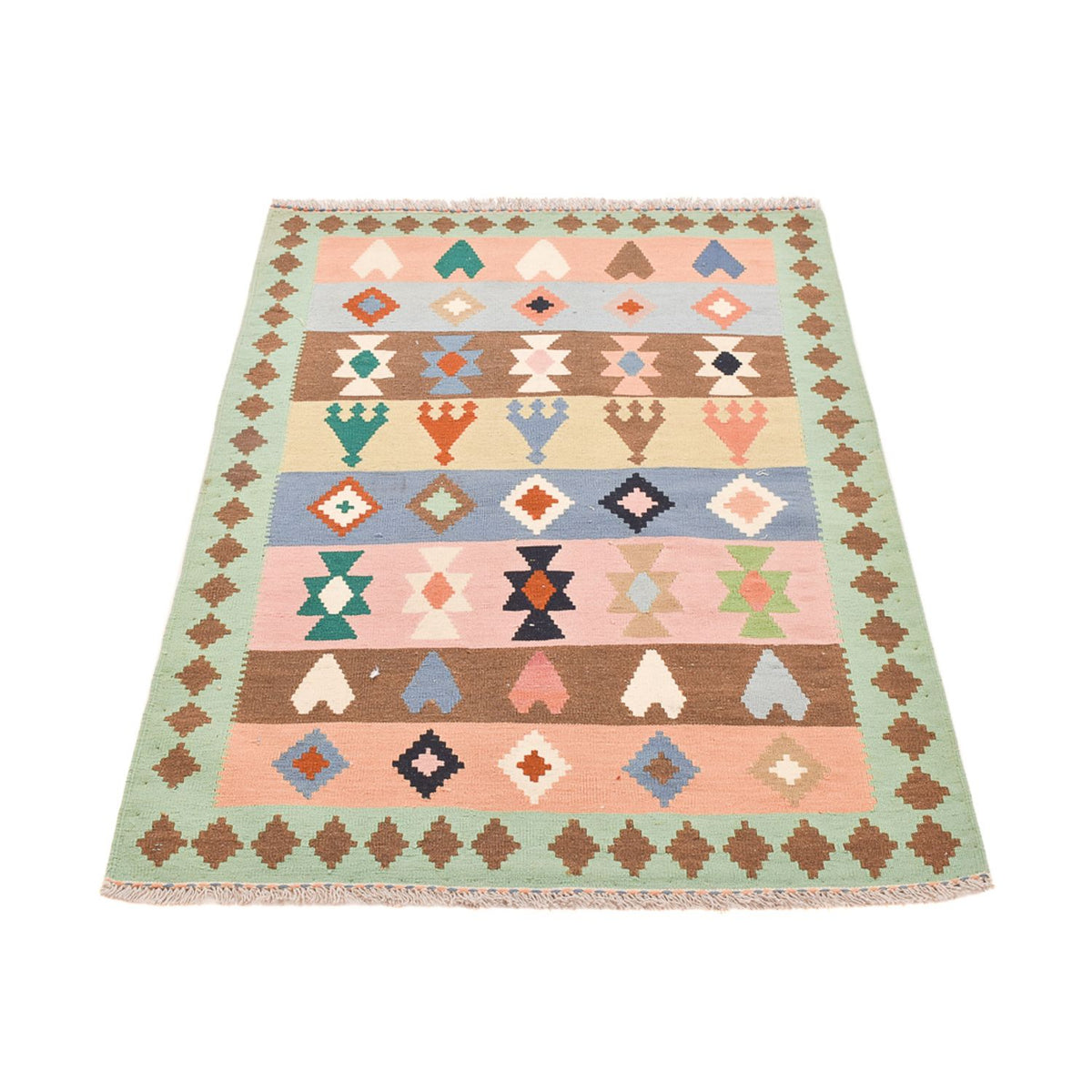 Tappeto Kelim - Orientale - 156 x 109 cm - multicolore