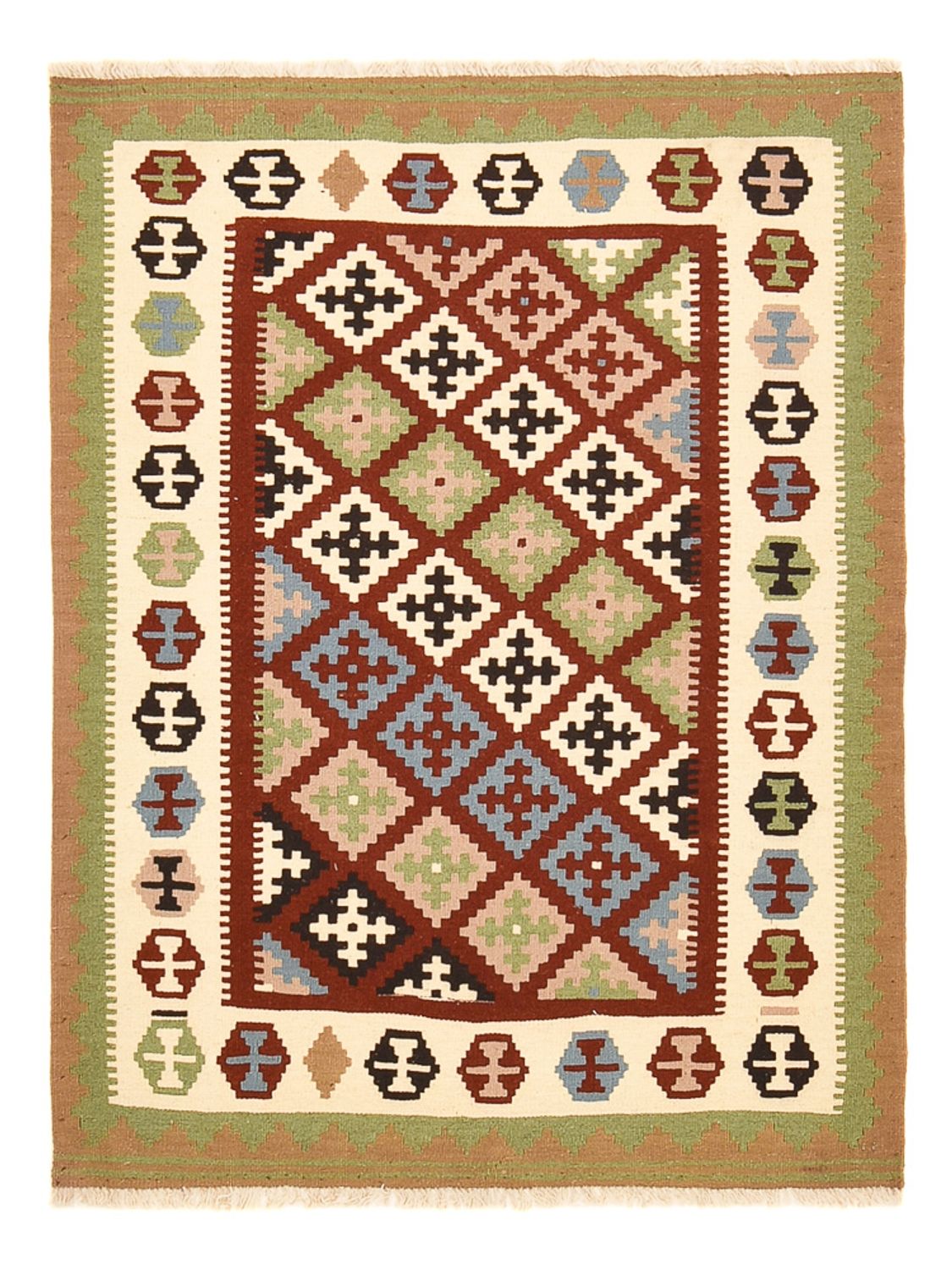 Tappeto Kelim - Orientale - 144 x 108 cm - multicolore