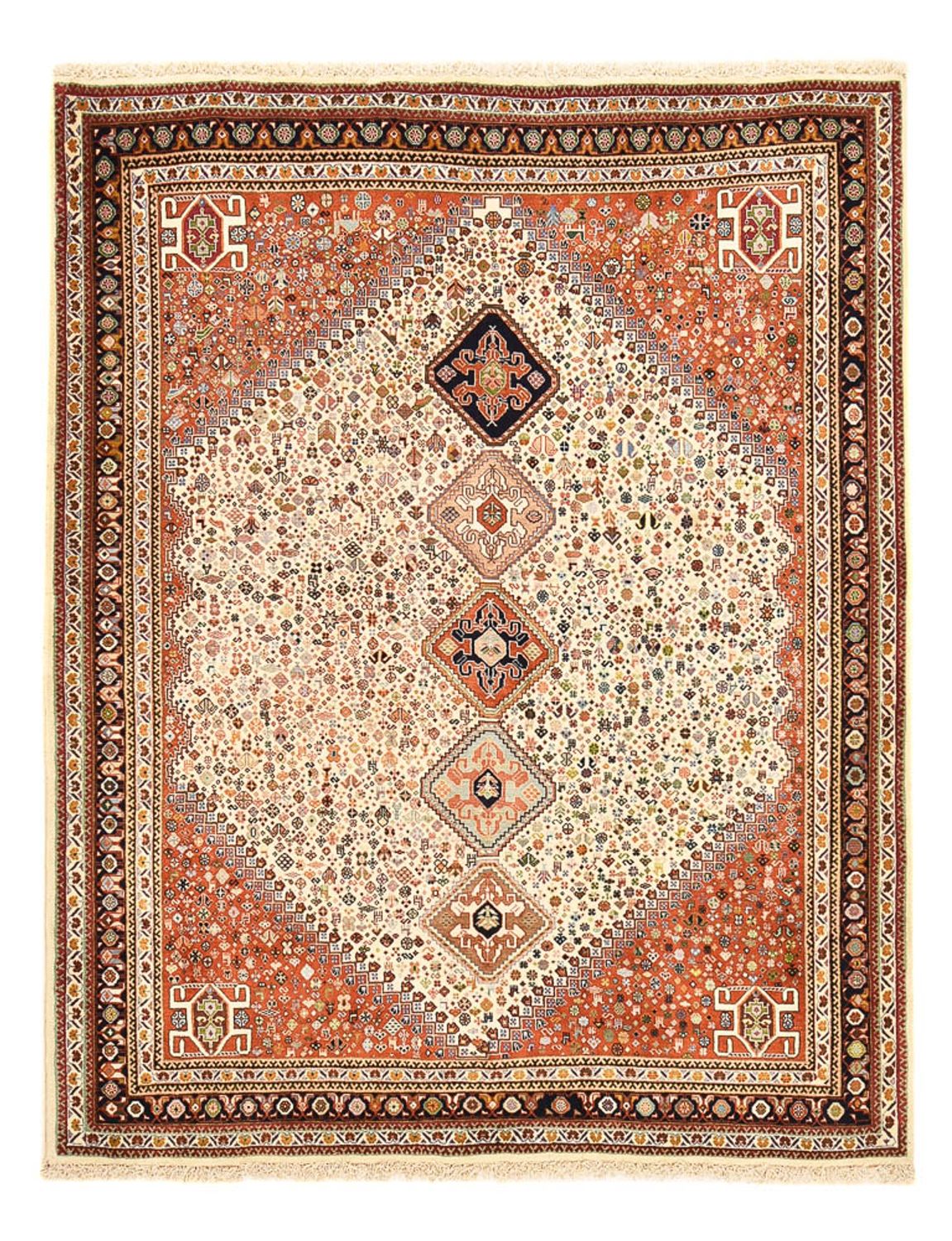 Tappeto Gabbeh - Kashkuli Persero - 222 x 174 cm - sabbia