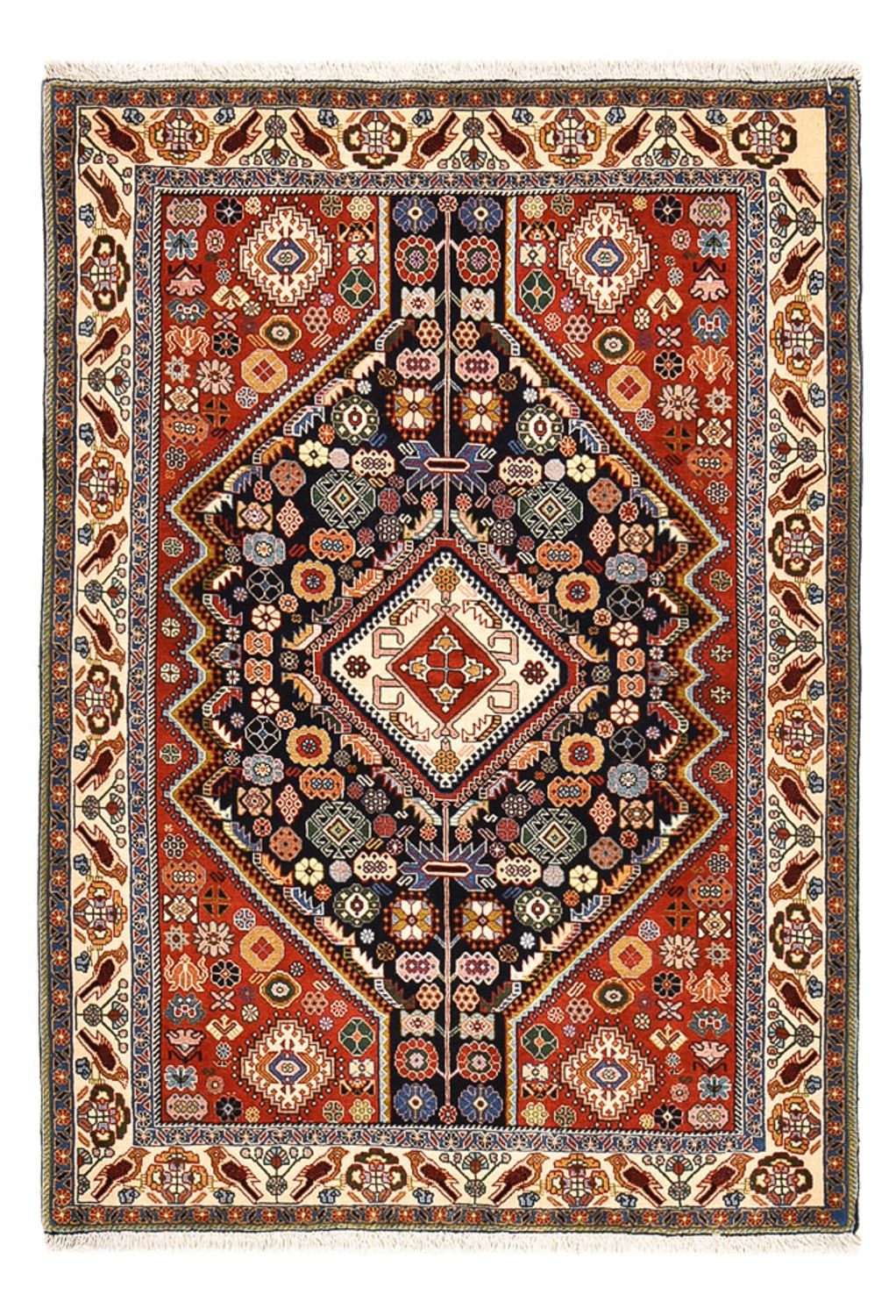 Tappeto Gabbeh - Kashkuli Persero - 163 x 116 cm - multicolore